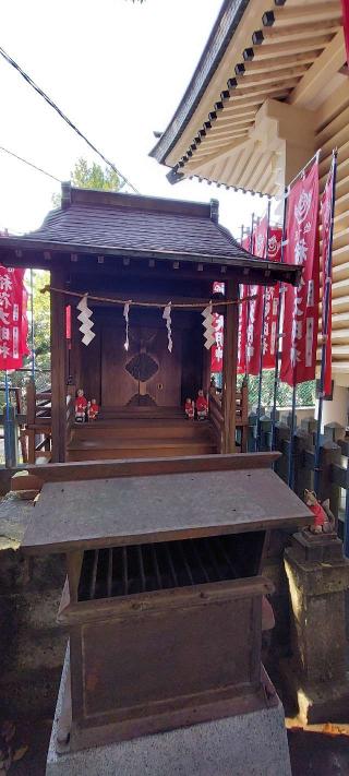 稲荷神社（新宿諏訪神社）の参拝記録(まーぼーさん)