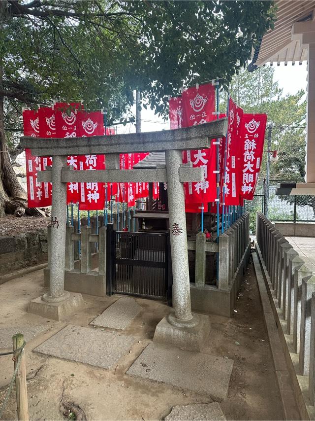 稲荷神社（新宿諏訪神社）の参拝記録(KoriCoriさん)