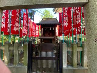 稲荷神社(新宿諏訪神社境内社)の参拝記録(スエさん)