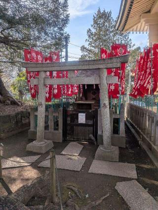 稲荷神社(新宿諏訪神社境内社)の参拝記録(はくすみさん)