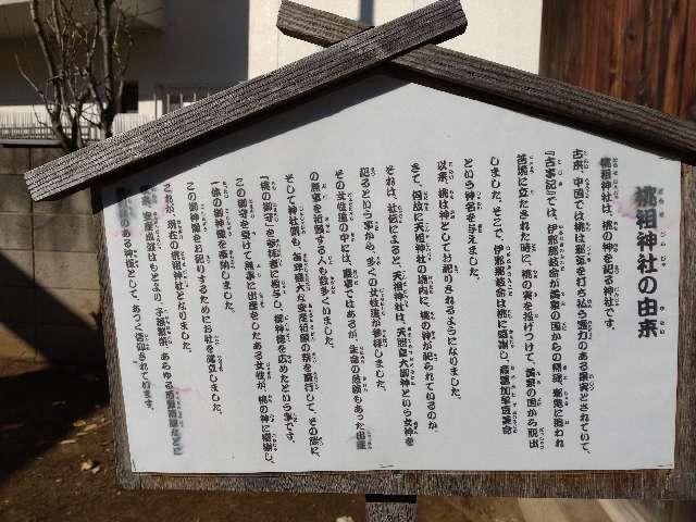 東京都新宿区原町1-42 桃祖神社の写真4