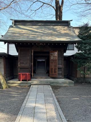 松尾神社(大國魂神社境内社)の参拝記録(色部優兎さん)