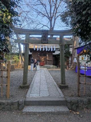 松尾神社(大國魂神社境内社)の参拝記録(はくすみさん)