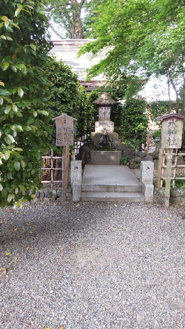 水神社(大國魂神社境内社)の参拝記録(まっきいさん)