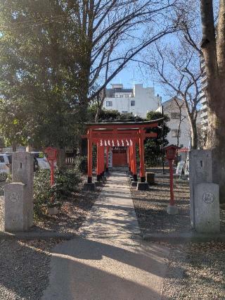 稲荷神社(大國魂神社境内社)の参拝記録(はくすみさん)