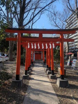稲荷神社(大國魂神社境内社)の参拝記録(はくすみさん)