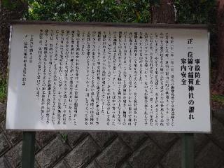 線守稲荷神社の参拝記録(ひでまるさん)