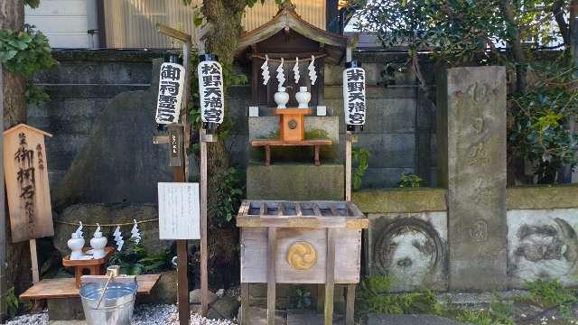 松野天満宮(幸稲荷神社境内社)の参拝記録7