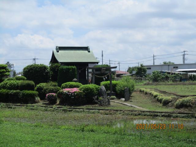 埼玉県久喜市東大輪 稲荷神社の写真2