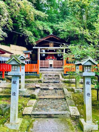 稲荷社（山田伊射奈岐神社末社）の参拝記録(ふうりんパパさん)
