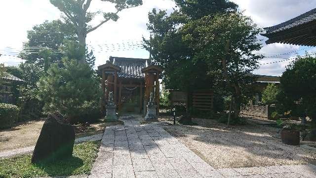 茨城県常総市沖新田町434 粟嶋神社（松岳寺境内）の写真2
