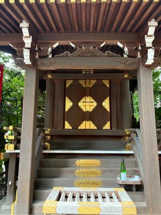 飯富稲荷神社(東京大神宮境内社)の参拝記録(色部優兎さん)