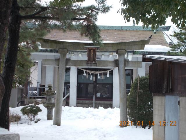 新潟県新潟市中央区長嶺町3番12号 奈佳美祢神社の写真1