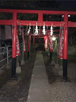 法密稲荷（旧伏見稲荷社）(蛇窪神社境内末社)の参拝記録(こーちんさん)