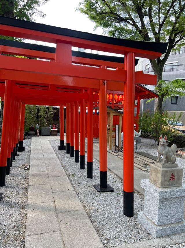 法密稲荷（旧伏見稲荷社）(蛇窪神社境内末社)の参拝記録(⛩️🐉🐢まめ🐢🐉⛩️さん)