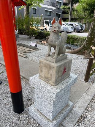 法密稲荷（旧伏見稲荷社）(蛇窪神社境内末社)の参拝記録(⛩️🐉🐢まめ🐢🐉⛩️さん)