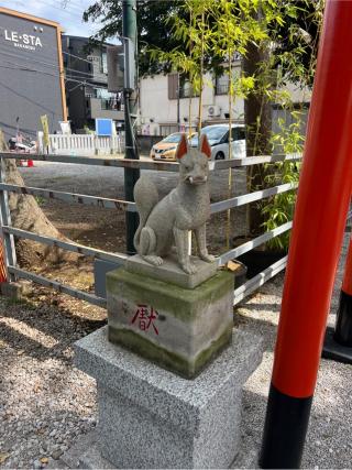 法密稲荷（旧伏見稲荷社）(蛇窪神社境内末社)の参拝記録(⛩️🎠🐢まめ🐢🎠⛩️さん)