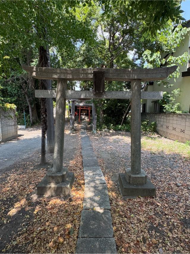粂森稲荷神社の参拝記録1