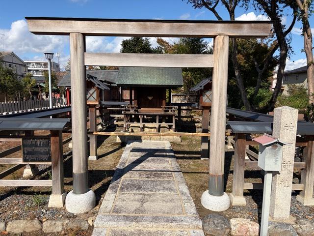 神明神社（車折神社境内社）の参拝記録1