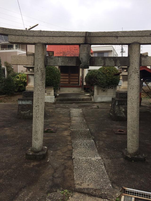 埼玉県草加市西町772 稗田稲荷神社の写真1