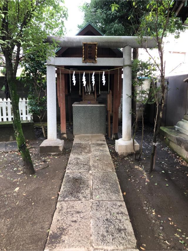 横山神社(八幡八雲神社境内社)の参拝記録(こーちんさん)