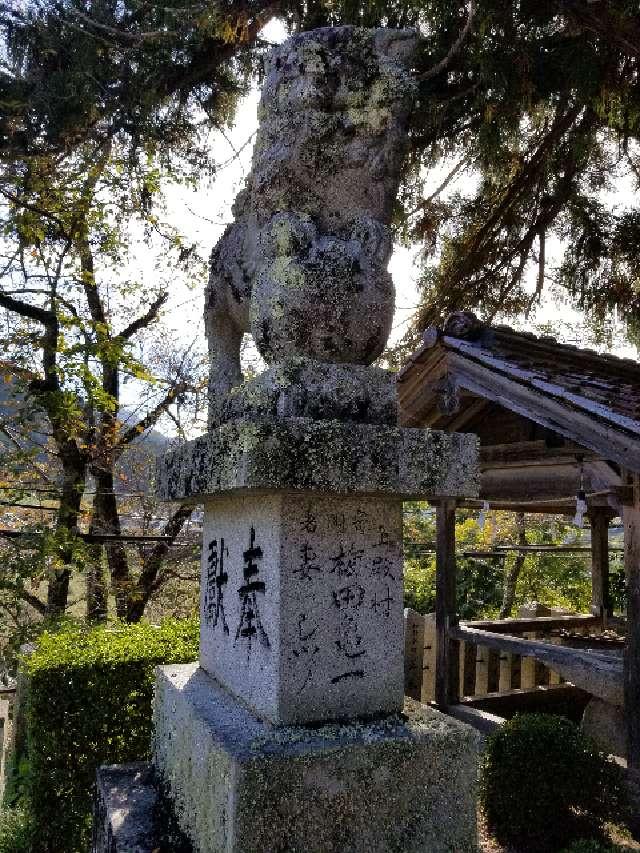 広島県山県郡安芸太田町大字下殿河内89 堀八幡神社の写真5