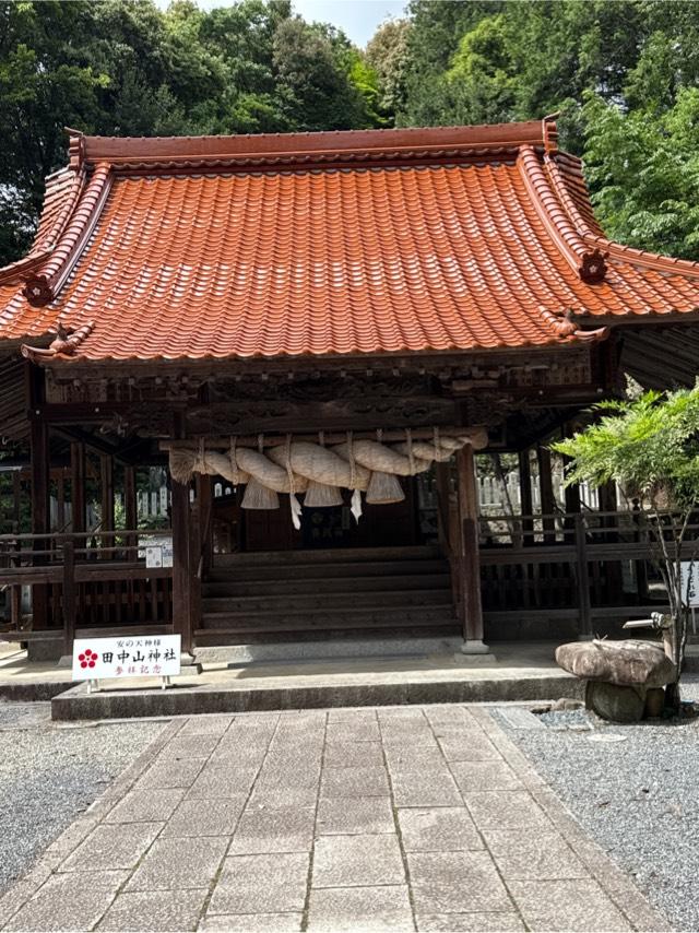田中山神社の参拝記録2
