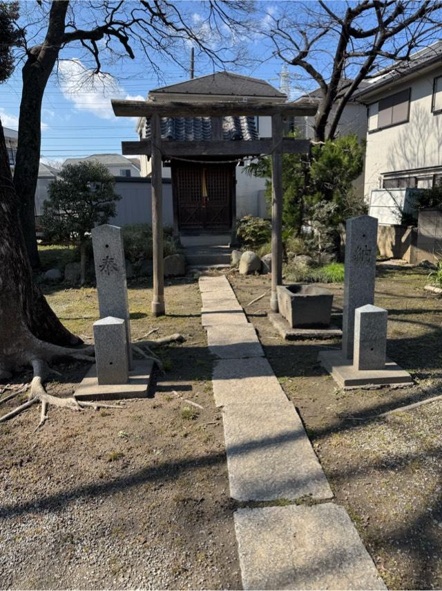 諏訪神社（島氷川神社境内社）の参拝記録1