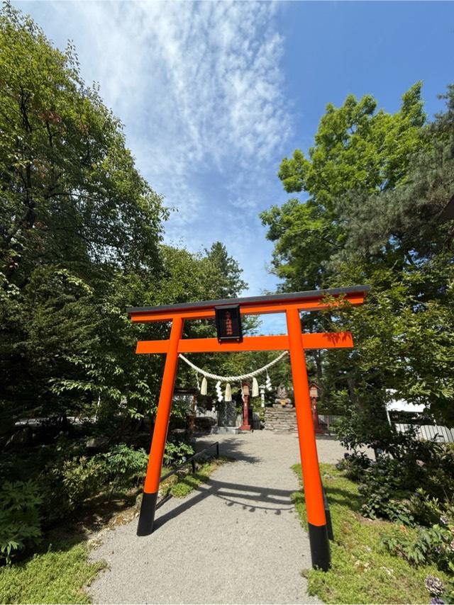 大雪夫婦道祖神（比布神社境内社）の参拝記録1