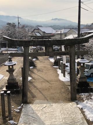 岡崎神社の参拝記録(あくんさん)