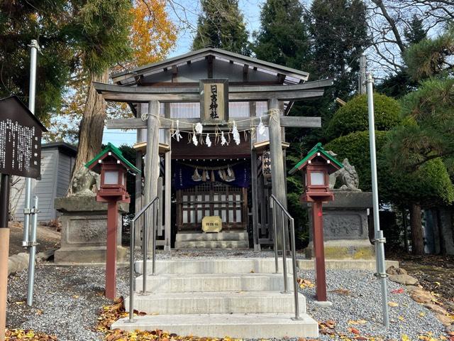 日吉神社（湯倉神社境内社）の参拝記録4