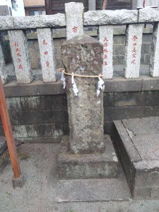 相武台神社の参拝記録(三毛猫さん)