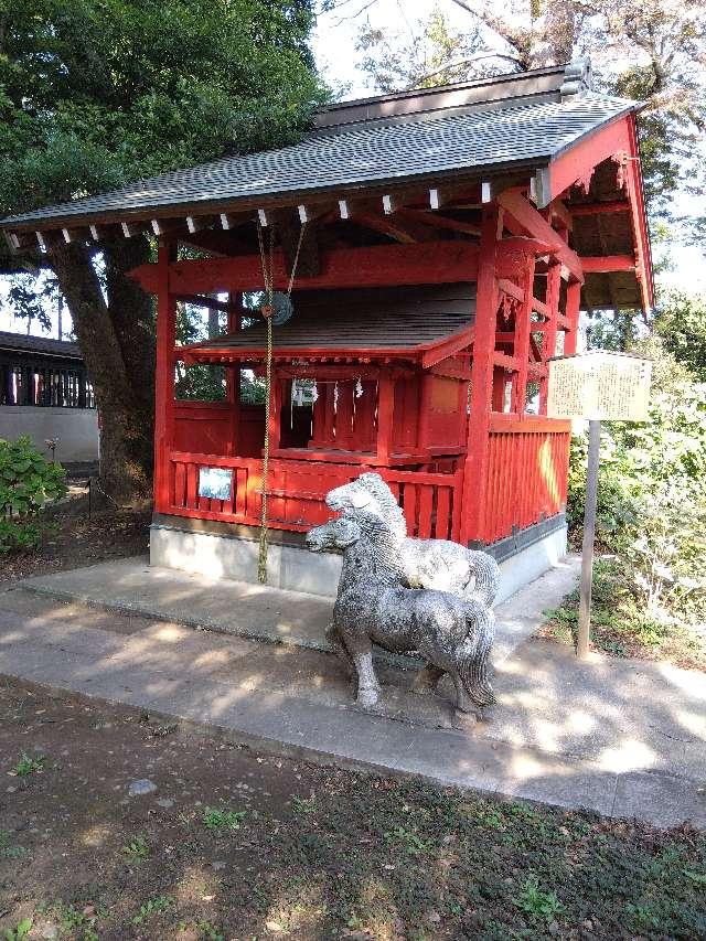 神馬神社(白岡八幡宮境内社)の参拝記録1