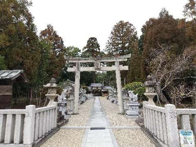 奈良県奈良市山陵町326 山上八幡神社の写真1