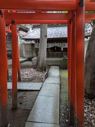 稲荷三社(王子稲荷神社境内社)の参拝記録(はくすみさん)