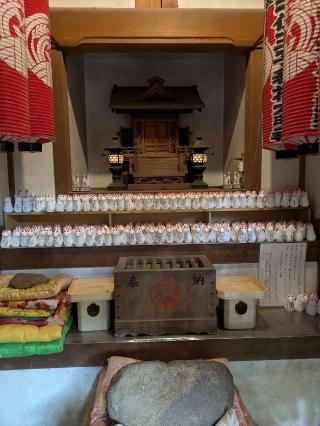 御石様(王子稲荷神社境内社)の参拝記録(はくすみさん)