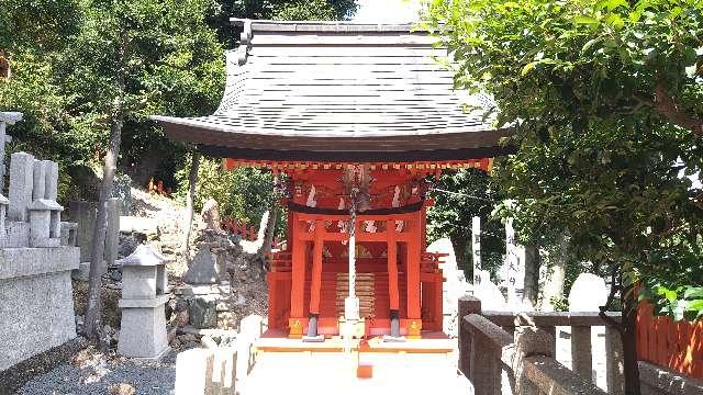 京都府京都市北区紫野北舟岡町49 稲荷命婦元宮（建勲神社境内社）の写真2