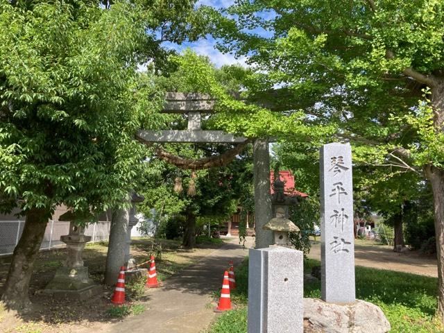 琴平神社の参拝記録1