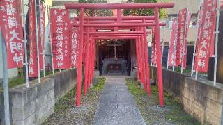 稲荷大明神(稲荷氷川神社境内社)の参拝記録(まっちゃんさん)
