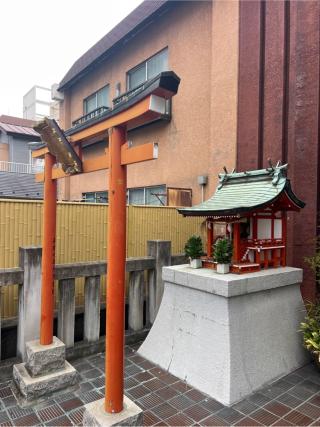 髪稲荷大明神・石稲荷大明神(本社三島神社境内社)の参拝記録(⛩️🐍🐢まめ🐢🐍⛩️さん)