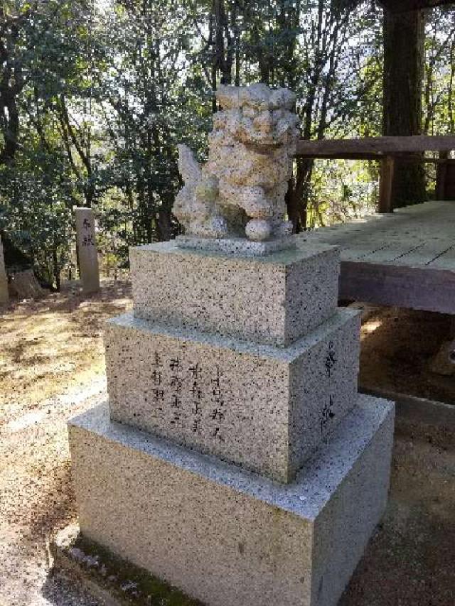 広島県東広島市黒瀬町上保田 森山神社の写真3