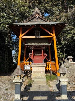 織姫神社（長柄神社境内）の参拝記録(こーちんさん)