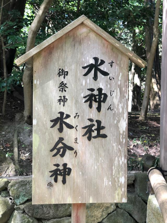 水神社（往馬坐伊古麻都比古神社）の参拝記録9
