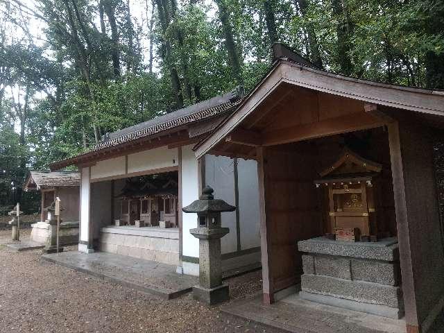 稲荷社（往馬坐伊古麻都比古神社）の参拝記録2