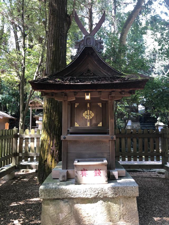 奈良県生駒市壱分町1527-1 祓戸社（往馬坐伊古麻都比古神社）の写真1