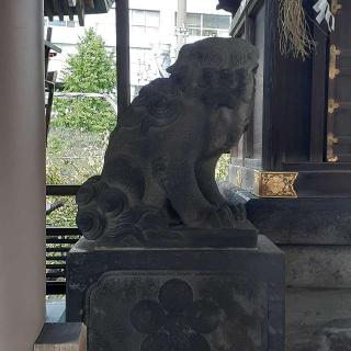 戸隠神社(湯島天満宮境内社)の参拝記録(三毛猫さん)