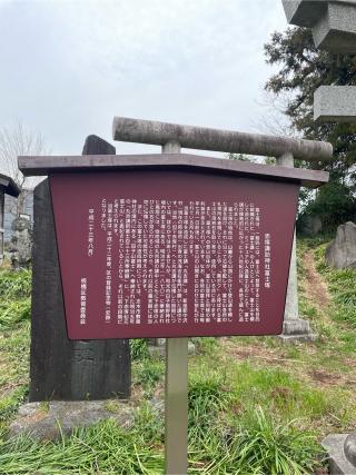 浅間神社(赤塚諏訪社境外社)の参拝記録(ハボタンはケールさん)