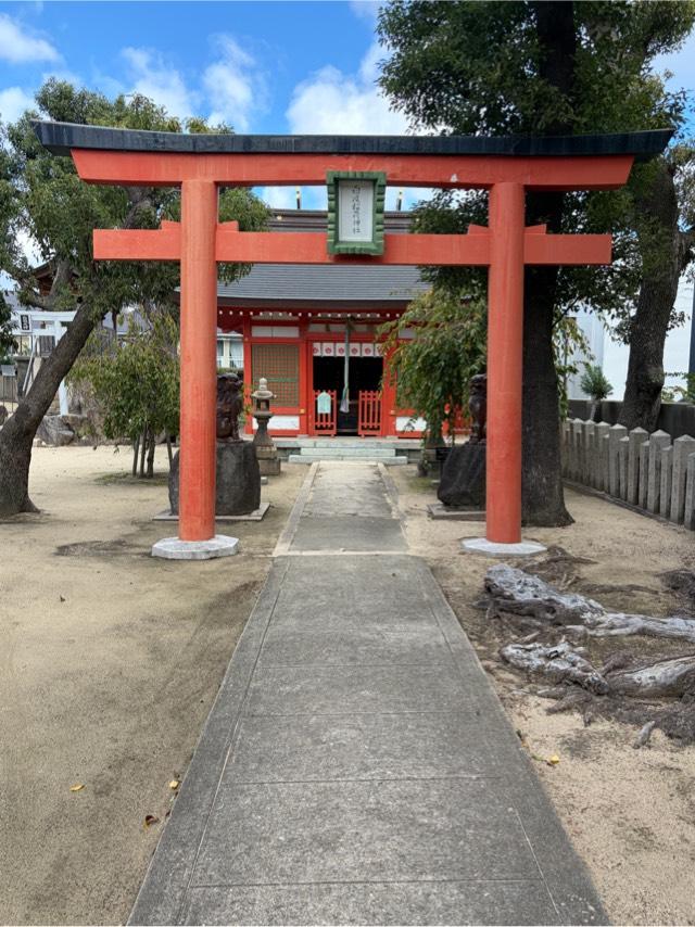 白波稲荷神社(貴布禰神社境内)の参拝記録2