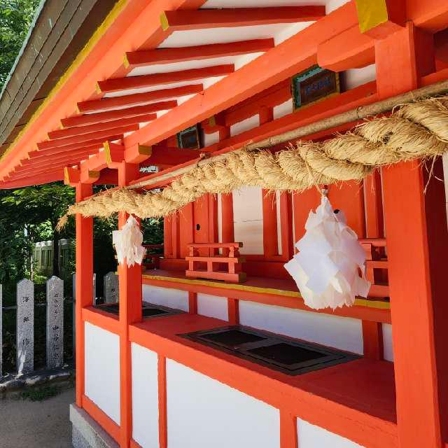 塞神社 雷大臣神社 人丸神社(生田神社 末社)の参拝記録1