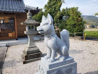 粟津稲生神社の参拝記録(飛成さん)